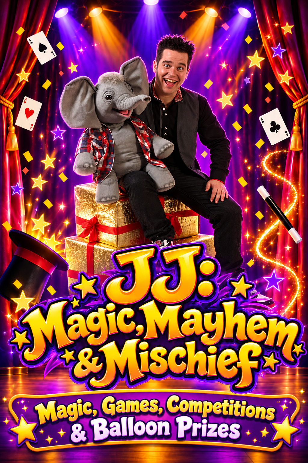 The JJ Magic Show headshot